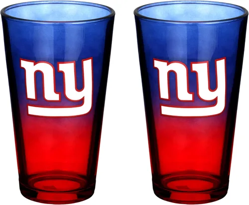 Vista 16 de The Memory Company Juego de 2 vasos con licencia de la NFL, diseño ombre, Philadelphia Eagles