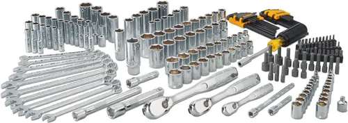 Vista 2 de DEWALT Juego de herramientas para mecánicos, 205 piezas (DWMT81534) y juego de puntas de destornillador, listo para impacto, FlexTorq, 40 piezas