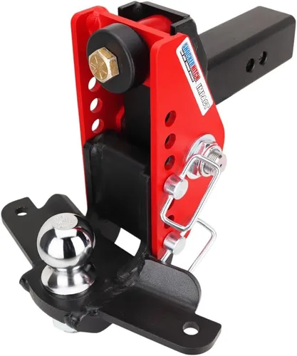 Vista 11 de Shocker - Cojín de impacto con control de balanceo, se adapta a enganche de 2-1/2 pulgadas, tiene bola de 2 pulgadas