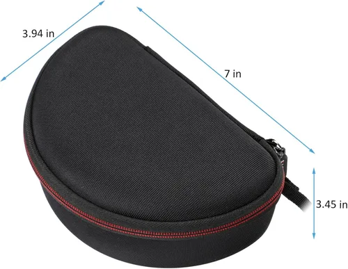 Vista 7 de LTGEM Estuche para gafas de seguridad Dewalt DPG82/DPG82-11/DPG82-11C/DPG82-11D/DPG82-21/DPG82-21C/DPG82-21D/DPG84 (Solo estuche)