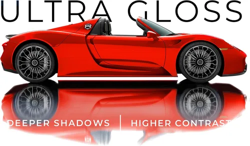 Vista 2 de VViViD+ Vinilo Rojo Racing Ultra Brillante para Envolver Autos Rollo de Película de Reemplazo de Pintura Premium con Tecnología de Liberación