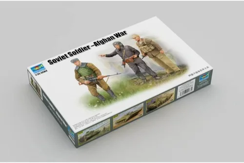 Vista 2 de Trumpeter Soldado soviético - Figuras modelo de guerra afgana