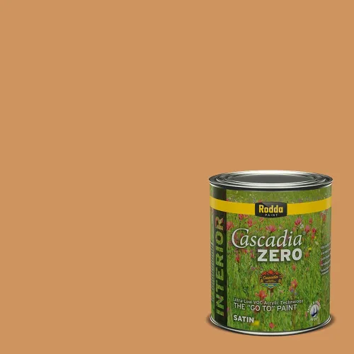 Vista 68 de Rodda Paint CASCADIA ZERO - Pintura plana e imprimación para interiores en uno, cuarto de galón, crema de ballet