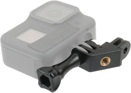 Vista 3 de 2 piezas de montaje vertical para Gopro, adaptador de dirección de 90 grados, montaje en codo compatible con Insta360 ONE X2, Gopro Hero, DJI Osmo