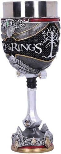 Vista 2 de Nemesis Now Aragorn - Copa de Lord of the Rings - Vaso temático pintado a mano, perfecto coleccionable para los fanáticos y entusiastas de LOTR
