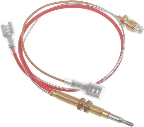 Vista 12 de Sensor de termopar para calentador de patio al aire libre e interruptor de punta, con tuercas de conexión de extremo M8 x 1, rosca de cabeza