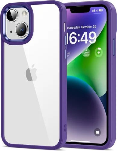 Vista 347 de HOOMIL Funda para iPhone 7 Plus/iPhone 8 Plus de 5.5 Pulgadas, sin amarillamiento, protección contra caídas, cubierta trasera dura transparente