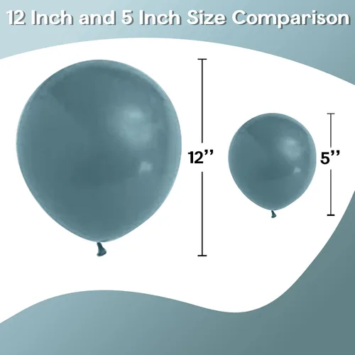 Vista 321 de Globos negros