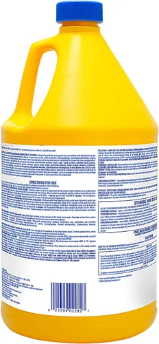 Vista 8 de Zep ZUAPBD128 - Limpiador desinfectante multiusos de baño de 1 galón (caja de 4) - Virucida, fungicida, moho, mata el 99.9 por ciento