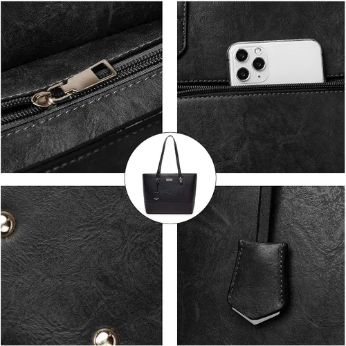Vista 5 de AILLOSA Carteras y bolsos de mano para mujer, bolsos de hombro