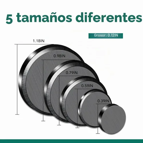 Vista 3 de TRYMAG Imanes para manualidades 50pcs Ciencia Educación Imanes Magnetismo