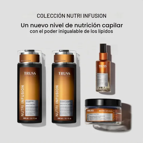 Vista 6 de TRUSS Nutri Infusion Champú para el cabello con cera de fruta Myrica, 10.14