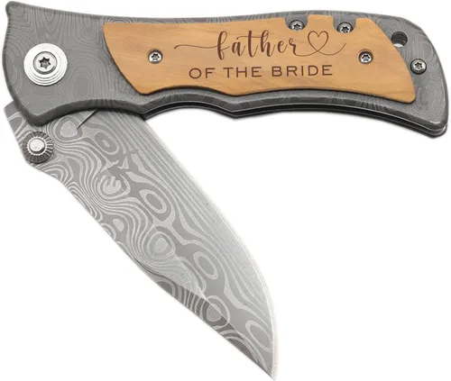 Vista 9 de XJF Cuchillo de bolsillo grabado para hermano - Regalo de cumpleaños, Navidad y graduación