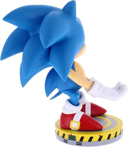 Vista 6 de Exquisito juego soporte deslizante para teléfono Sonic y soporte para controlador - Sonic The Hedgehog - Figura con licencia oficial, Cable Guys