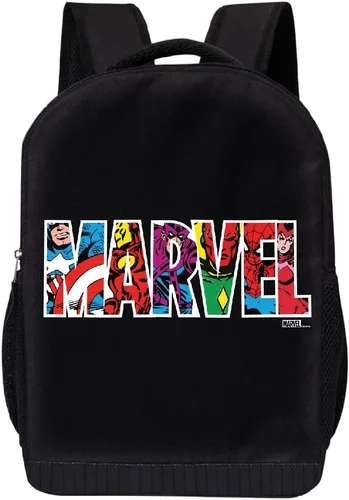 Vista 9 de Marvel Mochila Spider-Man para niños y niñas, mochila para niños pequeños Miles Morales Spiderman Kids Mochila Bolsa de malla Vengadores - Michael