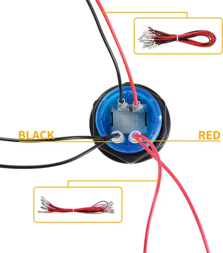 Vista 7 de Qenker Juego de arcade LED para 2 jugadores, kit de bricolaje para PC USB MAME y Raspberry Pi - 2 joysticks, 20 botones LED, 2 codificadores