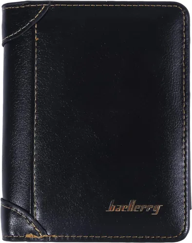 Vista 8 de Dearanswer - Cartera de cuero con cremallera triple, monedero para tarjetas de crédito, cartera pequeña con bolsillo para monedas, monedero