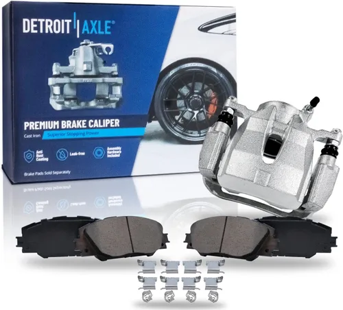 Vista 33 de Detroit Axle - Pastillas de Freno Delantero para Nissan Altima Maxima Sentra 350Z Cube Juke Versa INFINITI G35 I30 I35 Suzuki SX4 Crossover