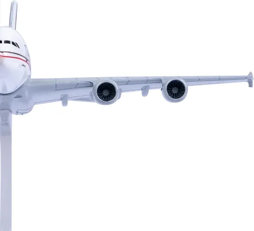 Vista 2 de Etihad Airbus 380 - Avión de metal a escala 1:400 para regalo y colección