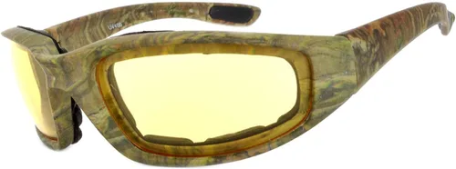 Vista 22 de OWL Gafas deportivas de espuma acolchada CAMO para motocicleta, lentes de color, un par