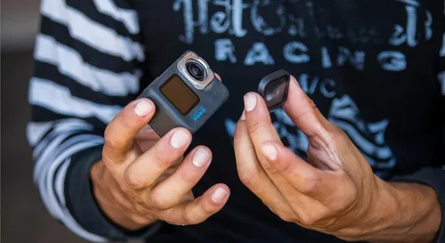 Vista 2 de GoPro Max Lens Mod (HERO11 Black/HERO10 Black/HERO9 Black) - Accesorio oficial de GoPro