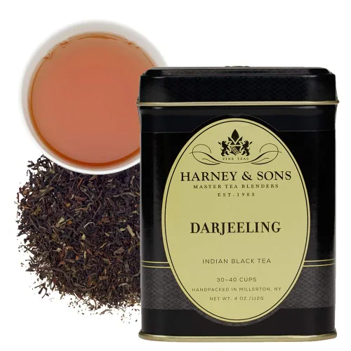 Vista 18 de Harney & Sons Té suelto Black Cask en lata, Bourbon, 4 oz