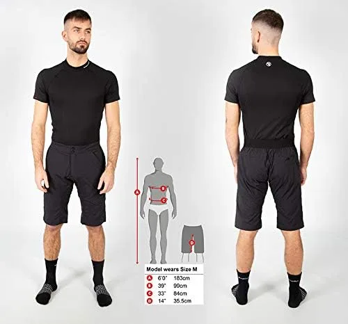Vista 4 de Endura Hummvee Lite - Pantalones cortos de ciclismo para hombre