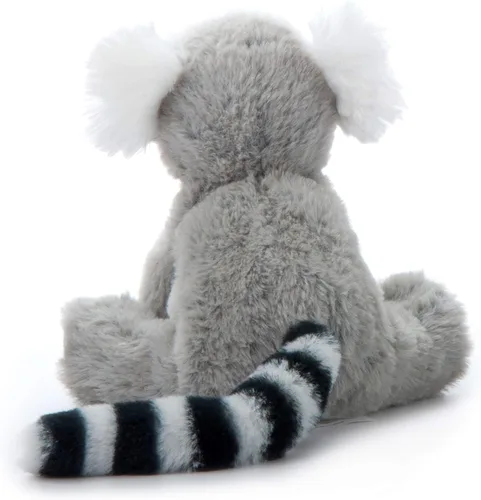 Vista 2 de The Petting Zoo Peluche de lémur de cola anillada, regalos para niños, animales salvajes del zoológico Onez, juguete de peluche de lémur de cola