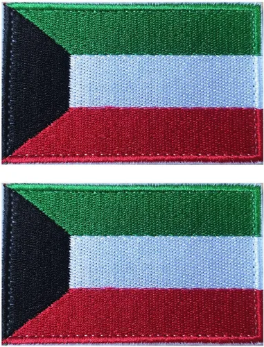 Vista 68 de 2 unidades AliPlus Parches de bandera de Afganistán bordados, parches tácticos militares de moral con gancho y bucle