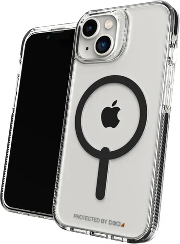 Vista 8 de ZAGG Gear4 Santa Cruz Snap Case para Apple iPhone 14, protección contra caídas D30 de hasta 13 pies (4 m), compatible con carga inalámbrica, parte