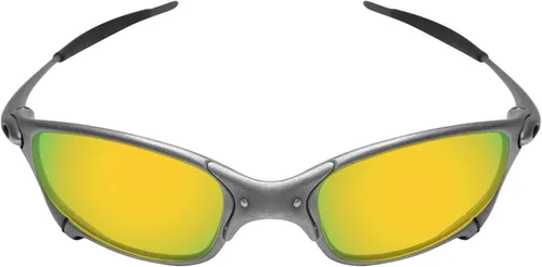 Vista 2 de Mryok Replacement Lenses for Oakley Juliet Sunglasses, HD Polarized, UV Protection, Impact Resistant Polarizadas: oro de 24 quilates.