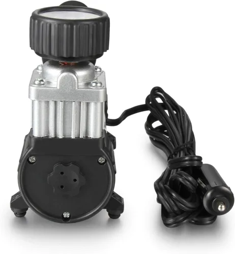 Vista 2 de Dromedary, compresor e inflador portable, eléctrico, para llantas de auto, bomba de 12v 35L/Min