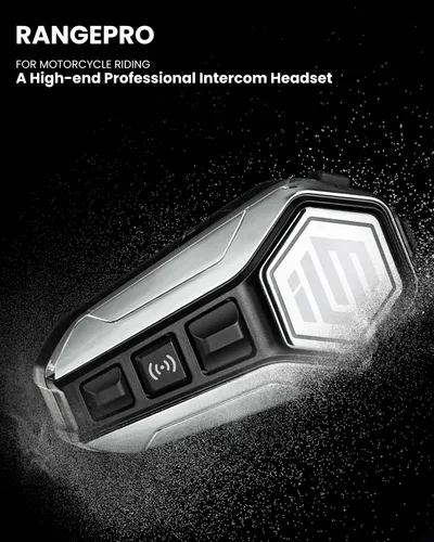 Vista 4 de ILM Casco de motocross para adultos, casco de motocross, ATV Dirtbike (M, negro mate) y auriculares Bluetooth con sistema de alta fidelidad