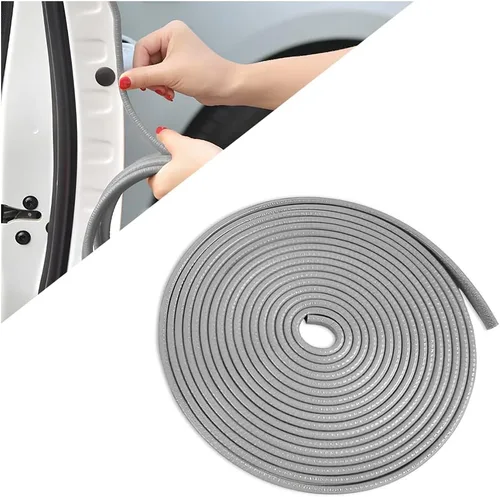 Vista 12 de Protector de borde para puerta de automóvil, sello de goma universal en forma de U, protectores de borde de barco de aluminio, no requiere