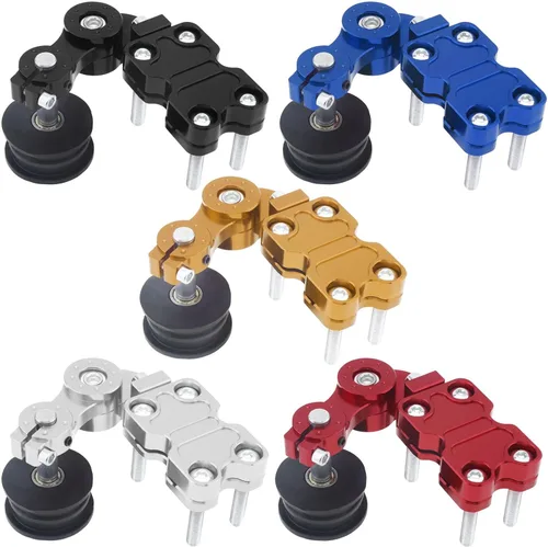 Vista 7 de Windance Ajustador Tensor de cadena para motocicleta Chopper ATV (negro) Self-adjusting torsion spring compensates chain stretch.Maintains correct