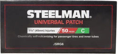 Vista 2 de STEELMAN JSRG6 Parche universal de reparación de neumáticos de 1-3/4 pulgadas, caja de 50