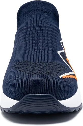 Vista 3 de LARNMERN Zapatos deportivos de punta de acero para mujer, zapatos de trabajo con puntera de seguridad, con amortiguación de aire, zapatos casuales
