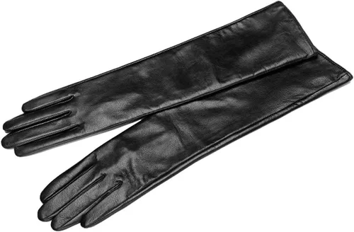 Vista 2 de Womens Long Leather Gloves Winter Touchscreen Opera Evening Dress Driving Gloves
