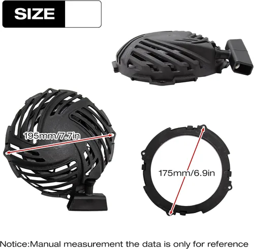 Vista 3 de Anxingo 591139 593959 Reemplazo del conjunto de arranque de retroceso para motores B S 591139 590588 593961 595355 093J02 09P602 09P702 cortacésped