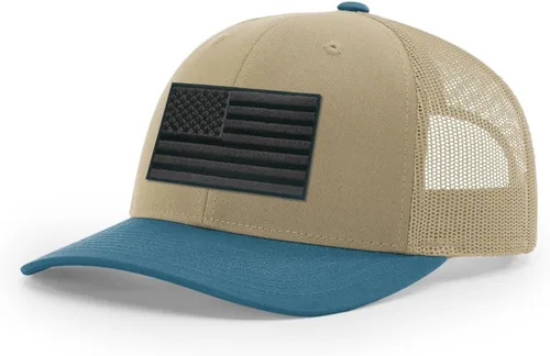 Vista 310 de Joe's USA Richardson 112 - Gorras de camionero con parche gráfico personalizado - Gorras estructuradas de cinco y seis paneles Richardson Premium