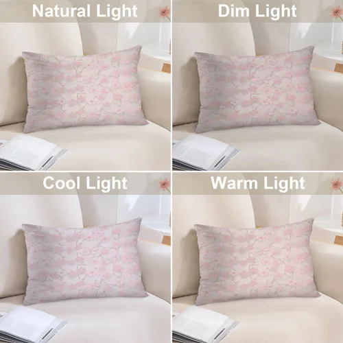 Vista 239 de Batmerry Autumn Pumpkin Templeton Throw Pillow Covers, Green Leaves Paths Forests Decorative Pillow Covers Digital Printing Blended for Couch Sofa