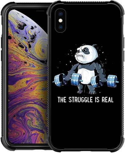 Vista 14 de Funda para iPhone Xs Max, de cristal templado 9H para iPhone Xs Max, diseño a prueba de golpes, antirrayones, para Apple iPhone Xs Max de 6.5