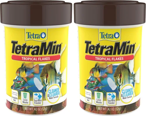 Vista 18 de TetraMin Alimento en escamas tropicales nutricionalmente equilibrado para peces tropicales, 2.2 oz