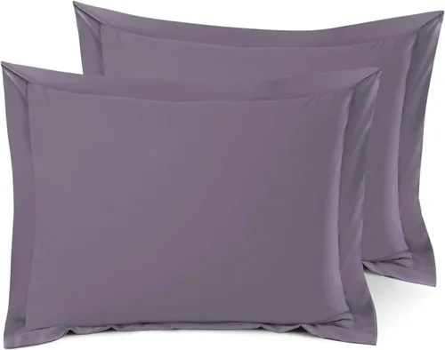 Vista 31 de Nestl Juego de 2 fundas tipo sham de almohada suaves - Fundas de almohada de microfibra de doble cepillado - Fundas de almohada de cama premium