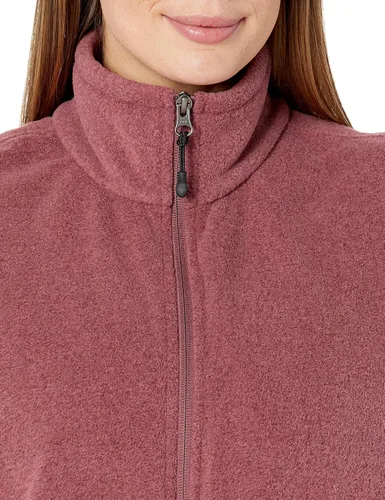 Vista 8 de Tienda Essentials Chaleco de forro de vellón suave, sin mangas, de corte clásico para mujer (disponible en tallas extragrandes)
