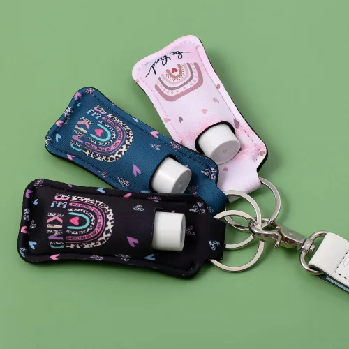 Vista 41 de COOKOOKY Chapstick - Llavero con clip para bálsamo labial