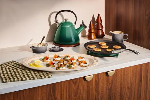 Vista 6 de Le Creuset - Sartén antiadherente para crepas con Rateau, 11 pulgadas