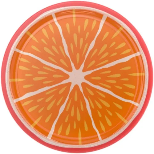 Vista 4 de PopSockets Agarre para Teléfono con Soporte Expandible y Kickstand, Agarre Adhesivo - Jelly Citrus