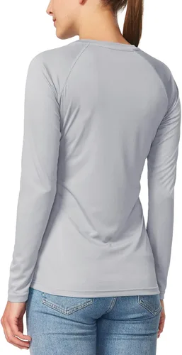 Vista 2 de BALEAF Womens Long Sleeve Shirts UPF50 Sun Protection Quick Dry Hiking Fishing