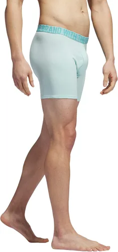 Vista 4 de adidas Calzoncillos tipo bóxer de algodón elástico para hombre (paquete de 4)